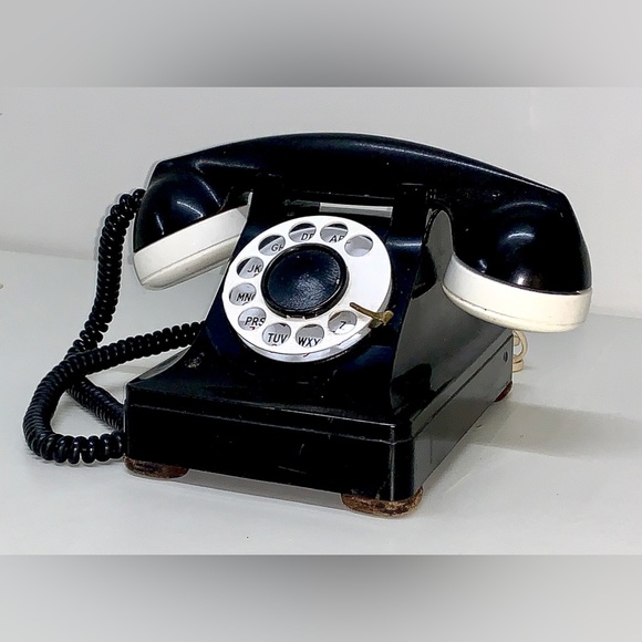 Early Mid Century Vintage WESTERN BELL Rotary Dial Telephone - Picture 1 of 16